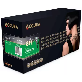 ACCURA Compatibele tonerpatroon Lexmark 52D0XA0 zwart extra hoge capaciteit 20.000 pagina's