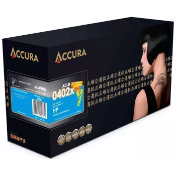 ACCURA tonerpatroon HP nr. 201X (CF402X) geel high yield compatibel