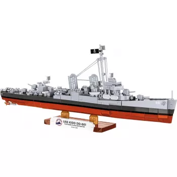 COBI USS Kidd DD-661 Fletcher-Class Torpedobootjager 1:350 Plastic Modelbouwpakket