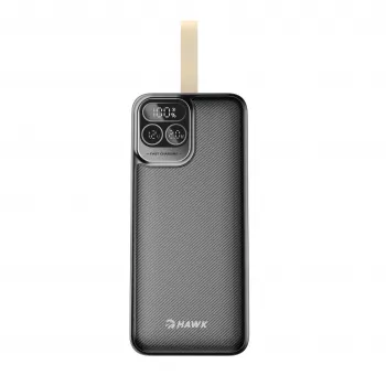Hawk HW-PB30000 powerbank 30000mAh zwart
