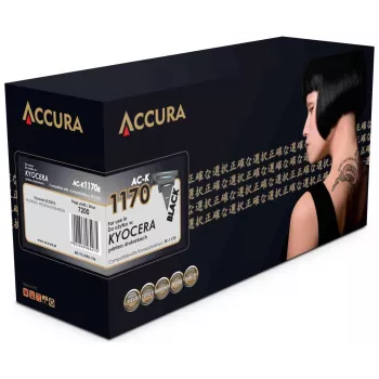 Accura Kyocera toner (TK-1170) vervanging - zwart compatibele laser-tonercartridge