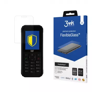 3MK Hybrid Glass FlexibleGlass-displayschermfolie voor CAT B40