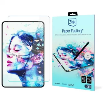 3MK PaperFeeling displayschermfolie voor T-Mobile T-Tablet 5G (2-pack) - mat, anti-glare, papierachtig