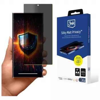 Samsung Galaxy S23 Ultra - 3mk Silky Matt Privacy screenprotector