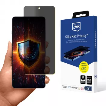 3MK Silk Matte privacy displaybeschermer voor OnePlus 13R