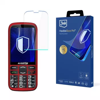 3MK PROTECTION Aligator A830 Senior - 3mk FlexibleGlass Pro-displayschermfolie
