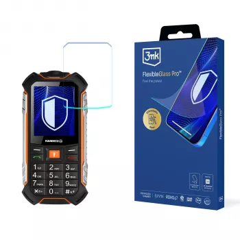 MyPhone Hammer Boost - 3mk FlexibleGlass Pro hybride glazen screenprotector