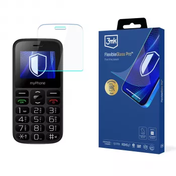 MyPhone Halo A - 3mk FlexibleGlass Pro hybride glazen screenprotector (transparant)