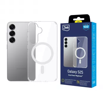 3MK EverClear MagCase voor Samsung Galaxy S25 - transparant