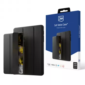 3MK PROTECTION Apple iPad Air 11 (M2/M3/M4) - tot 12 inch zachte tablet-hoes