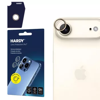 3MK Apple iPhone Air - HARDY Lens Protection Pro titanium goud