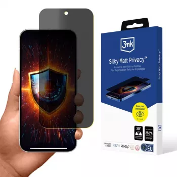 3MK Silky Matt privacyscreenprotector voor Google Pixel 10 / 10 Pro