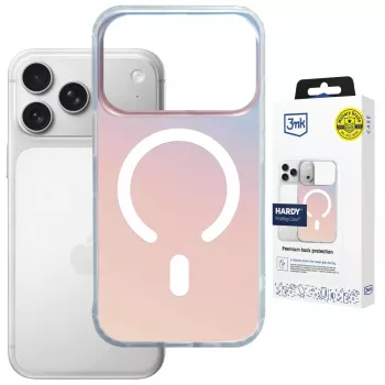 3MK PROTECTION Apple iPhone 17 Pro - 3mk Hardy PrisMag Case transparant