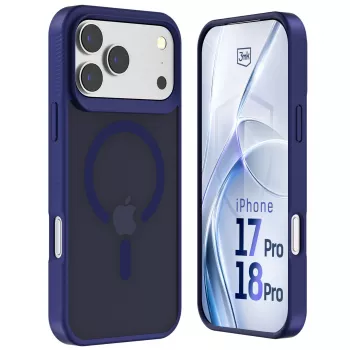 3MK PROTECTION Apple iPhone 17 Pro - 3mk Hardy Hazy MagCase blauw