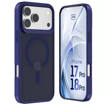 3MK PROTECTION Apple iPhone 17 Pro - 3mk Hardy Hazy MagCase blauw