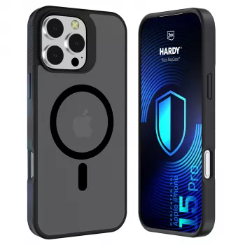 3MK PROTECTION Apple iPhone 15 Pro - 3mk Hardy Hazy MagCase zwart