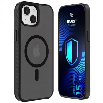 3MK PROTECTION Apple iPhone 15 Plus - 3mk Hardy Hazy MagCase zwart
