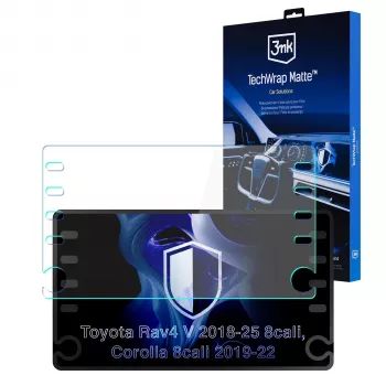 3MK PROTECTION Toyota Rav4 V 2018-25 - 3mk TechWrap matte displayschermfolie voor het middelste display