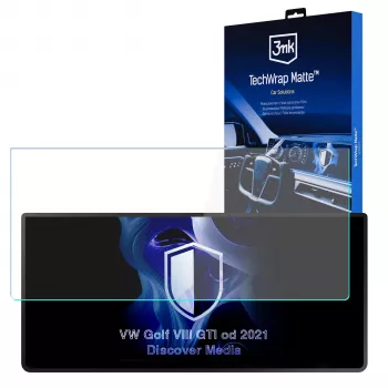 3MK PROTECTION VW Golf VIII GTI 2021- - 3mk TechWrap mat Center Display Screen Protector