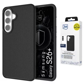 3MK PROTECTION Samsung Galaxy S26+ - 3mk Hardy Shockproof MagCase, zwart