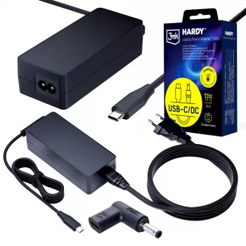 3MK PROTECTION 3mk HARDY laptopvoeding 65W voor Dell 20V USB-C/DC 4,5 x 3,0