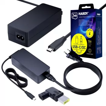 3MK PROTECTION 3mk HARDY® laptopvoeding 65W voor Lenovo 20V USB-C/DC 11 x 4,5 Slim