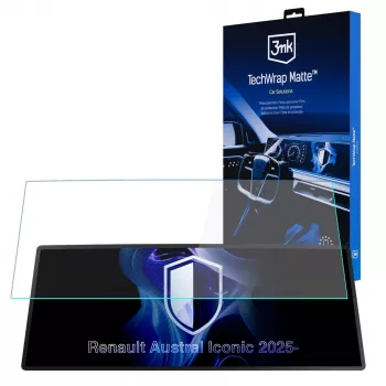 3MK PROTECTION Renault Austral Iconic 2025- TechWrap matte schermfolie voor het instrumentenpaneel