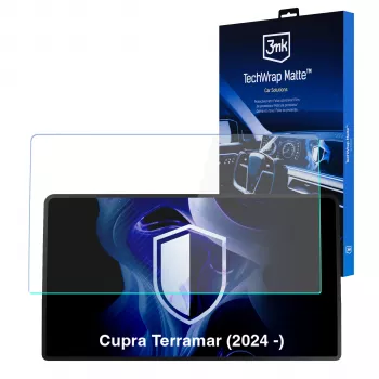 3MK PROTECTION Cupra Terramar (2024 -) - 3mk TechWrap matte center display beschermfolie