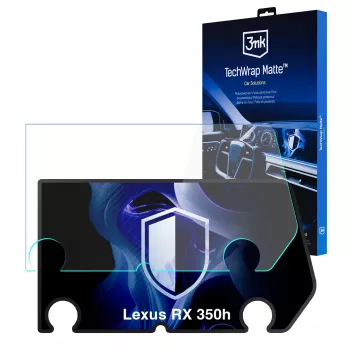 3MK PROTECTION Lexus RX 350h (2022-2026) 3mk TechWrap matte center display schermbeschermer