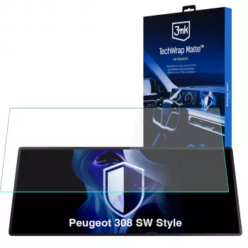 3MK PROTECTION Peugeot 308 SW Style - 3mk TechWrap matte center display schermbeschermer