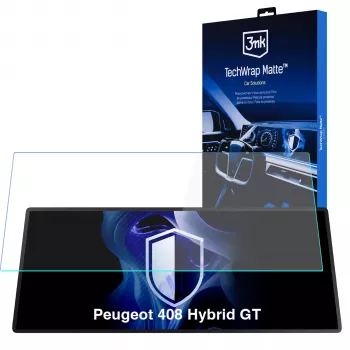 3MK PROTECTION Peugeot 408 Hybrid GT - 3mk TechWrap matte center display schermbeschermer
