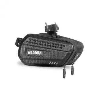 WILDMAN zadeltas L ES7 1.2L fietstas zwart
