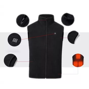 MOZOS HV3 Verwarmd elektrisch vest unisex XL