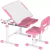 MOZOS DC-SET Verstelbaar bureau- en stoelset roze