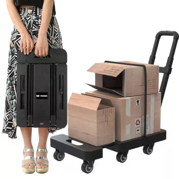MOZOS WT1 Opvouwbare steekwagen met platform 200kg