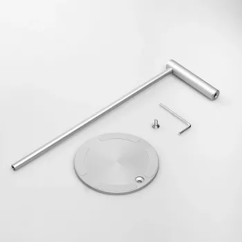 MOZOS HS-ALU hoofdtelefoonstandaard van aluminiumlegering voor over-ear-hoofdtelefoons, zwart