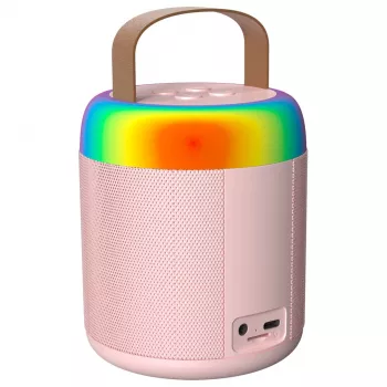 MOZOS MK Roze karaoke-microfoon met bluetooth-luidspreker