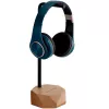 MOZOS HS-PRO-LIGHT Hoofdtelefoonstandaard van hout, essenhout en ijzer, 35 cm, lichtbruin