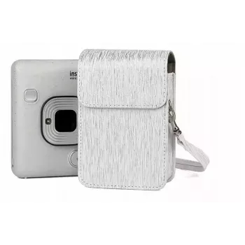 LOVEINSTANT beschermhoes voor Fujifilm Instax Mini LiPlay - zilver