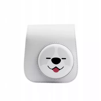 LOVEINSTANT case cover hoes voor Fujifilm Instax Mini 11 - Dog Design grijs