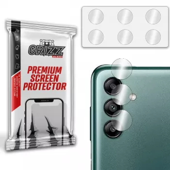 GrizzGlass cameralensbeschermer voor Samsung Galaxy A04s - gehard glas 9H