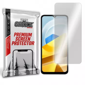 GrizzGlass Hybrid Glass screenprotector voor Xiaomi POCO M5 (1 pack)