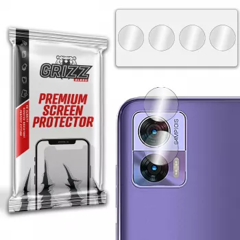 GrizzGlass cameralensbeschermer voor Motorola Edge 30 Neo - gehard glas 9H