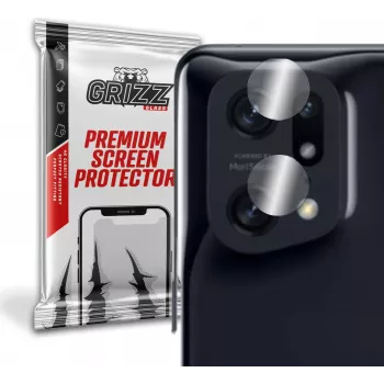GrizzGlass Hybrid Glass cameralensbeschermer voor Oppo Find X5 Pro
