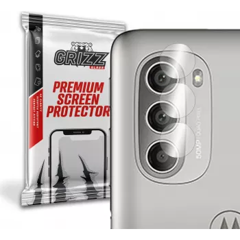 GrizzGlass Hybrid Glass cameralensbeschermer voor Motorola Moto G60s