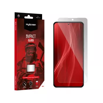 MYSCREEN PROTECTOR MS ImpactGLASS Samsung Galaxy A53 5G zwart anti-shock hybrideglas 8H