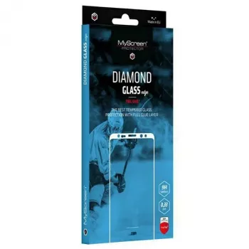 MyScreen Diamond Glass Edge screenprotector voor Apple iPhone 15 Pro - zwart