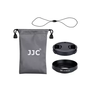 JJC 2-in-1 beschermset zonnekap + objectiefdop voor Canon G1X Mark III