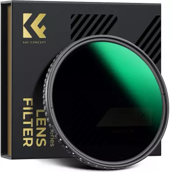 KF X-Fader variabele ND-filter 46mm ND8-ND128 grijs