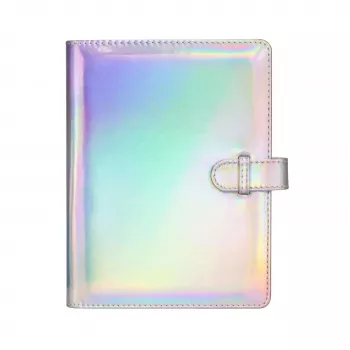 LOVEINSTANT fotoalbum 128 foto's voor Fujifilm Instax Mini 40 12 11 9 8 7 Evo Liplay Link / zilver glitter